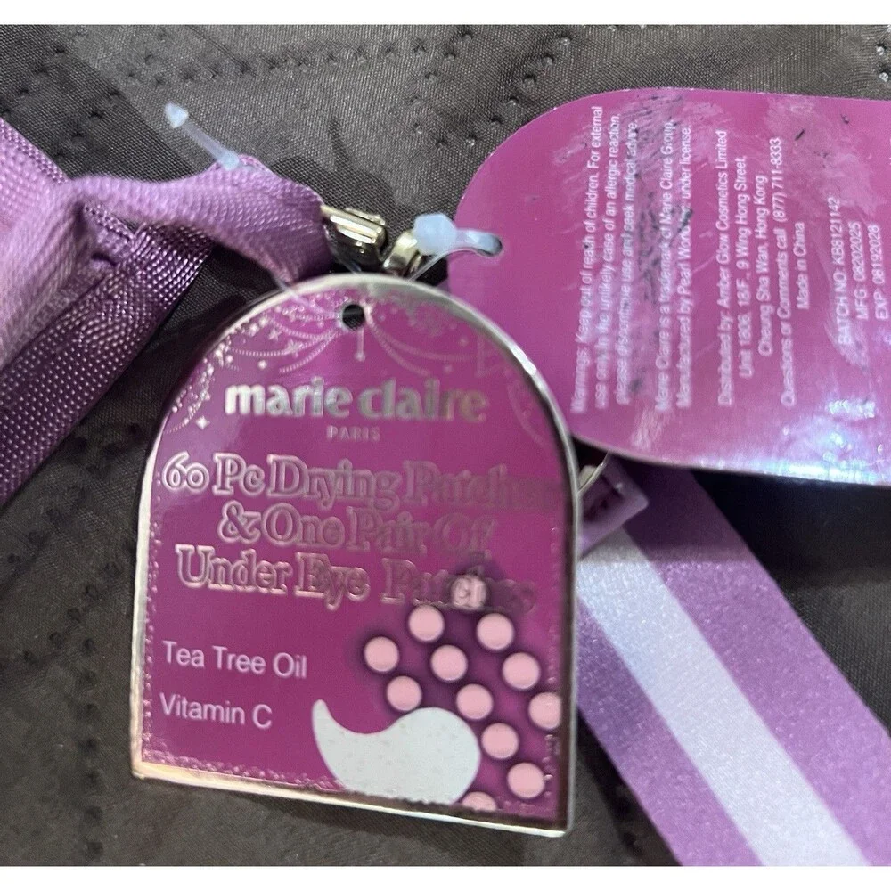 Pink Beauty Gift Set Makeup Sponge Cosmetic Puff Lipstick Trio Marie Claire